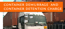 Container Demurrage and Container Detention Charge